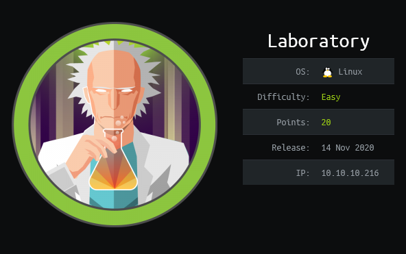 HackTheBox — Laboratory Writeup | munojr